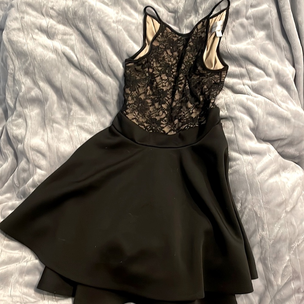 Black cocktail dress